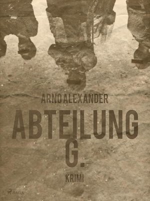 cover image of Abteilung G.